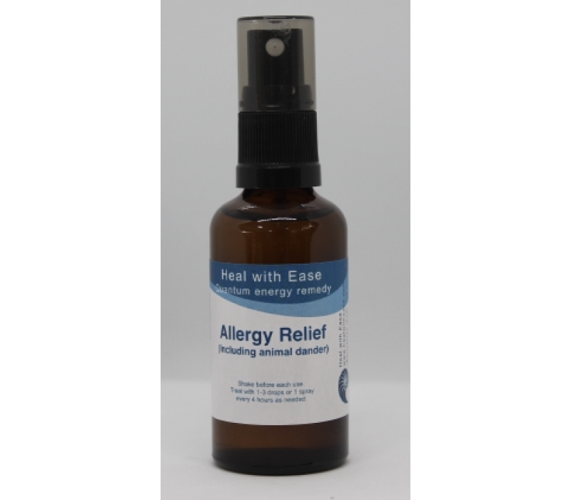 Allergy Relief - NEW FORMULA - now includes animal dander/hair allergy